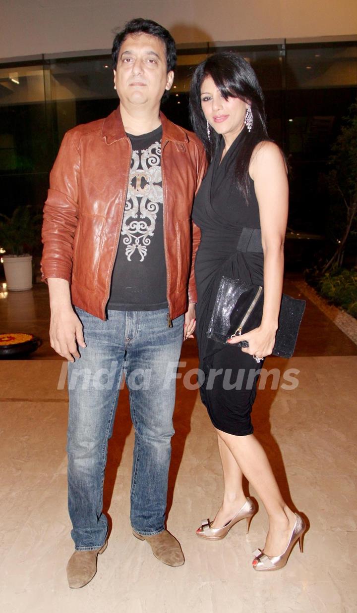 Sajid Nadiadwala at Farah Khan's House Warming Party