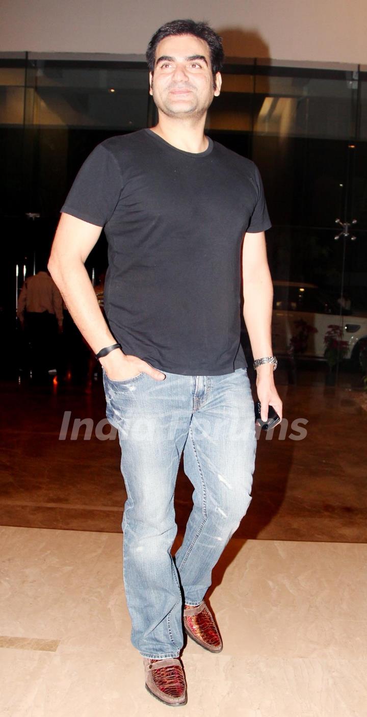 Arbaaz Khan at Farah Khan's House Warming Party