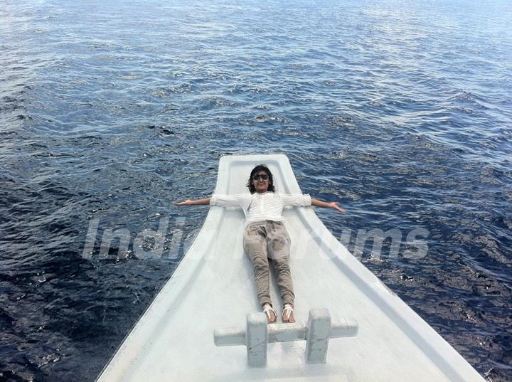 Shakti Mohan in Maldives