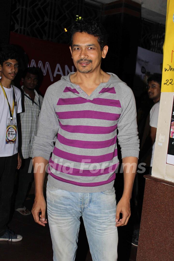 Chaalis Chauraasi starcast Atul Kulkarni at 75th anniversary celebration of Ruia collage