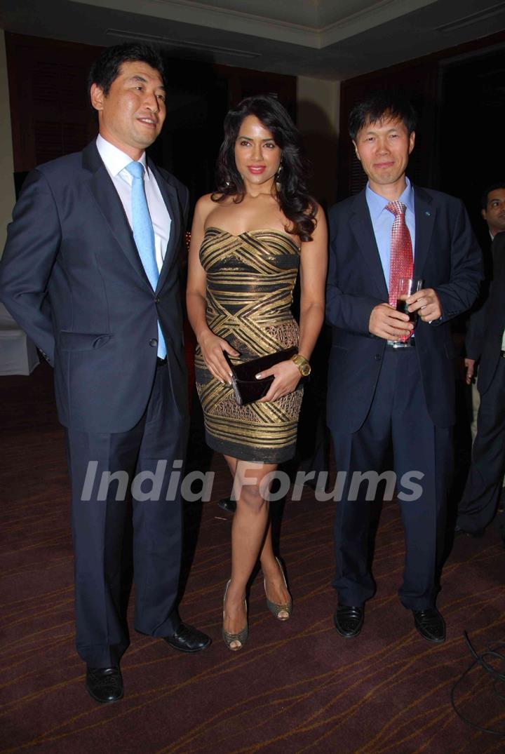 Sameera Reddy event held in Mumbai