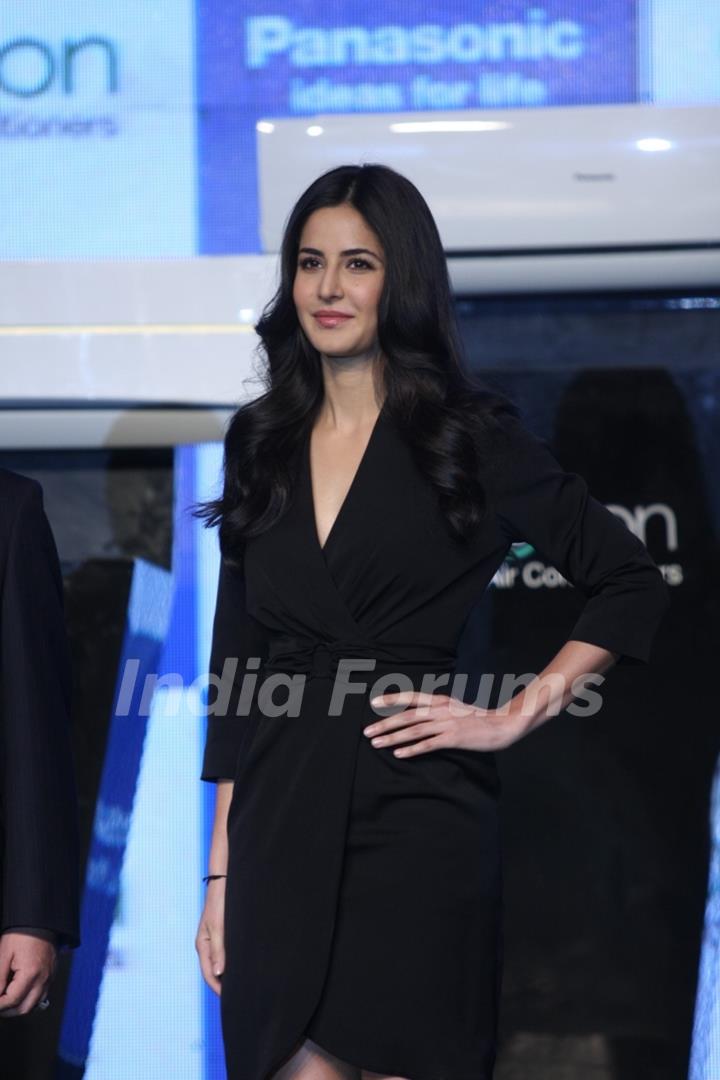 Katrina Kaif launches Econ Air Conditioners by Panasonic at Hotel Renaissance in Powai, Mumbai