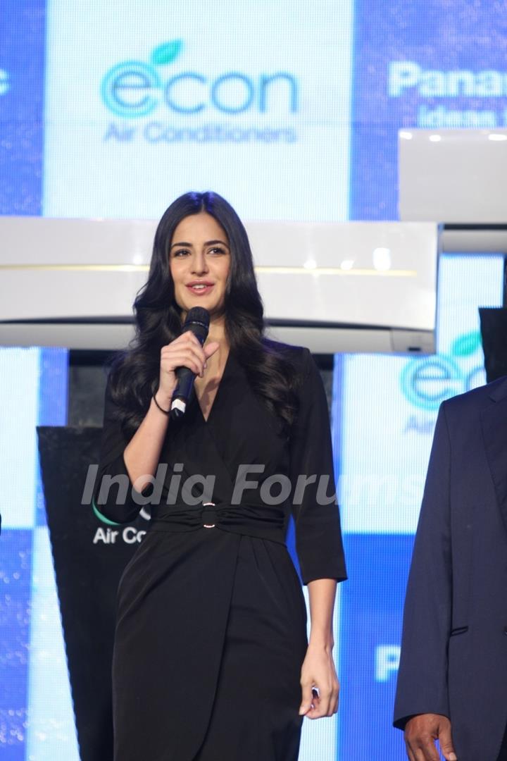 Katrina Kaif launches Econ Air Conditioners by Panasonic at Hotel Renaissance in Powai, Mumbai