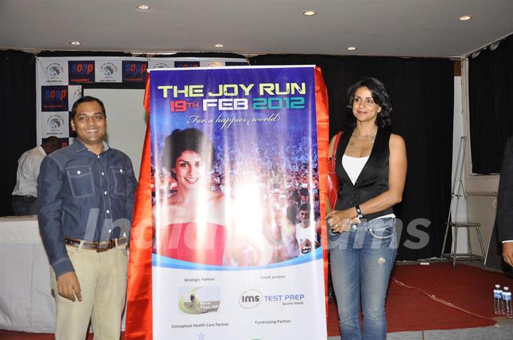 Gul Panag at The Joy Run Press Meet