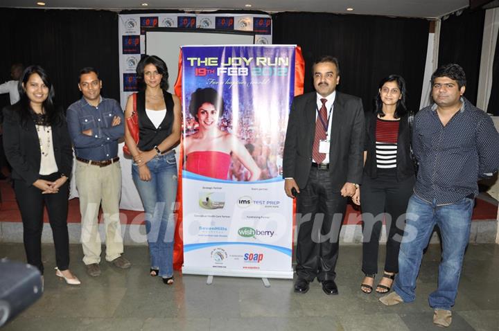 Gul Panag at The Joy Run Press Meet