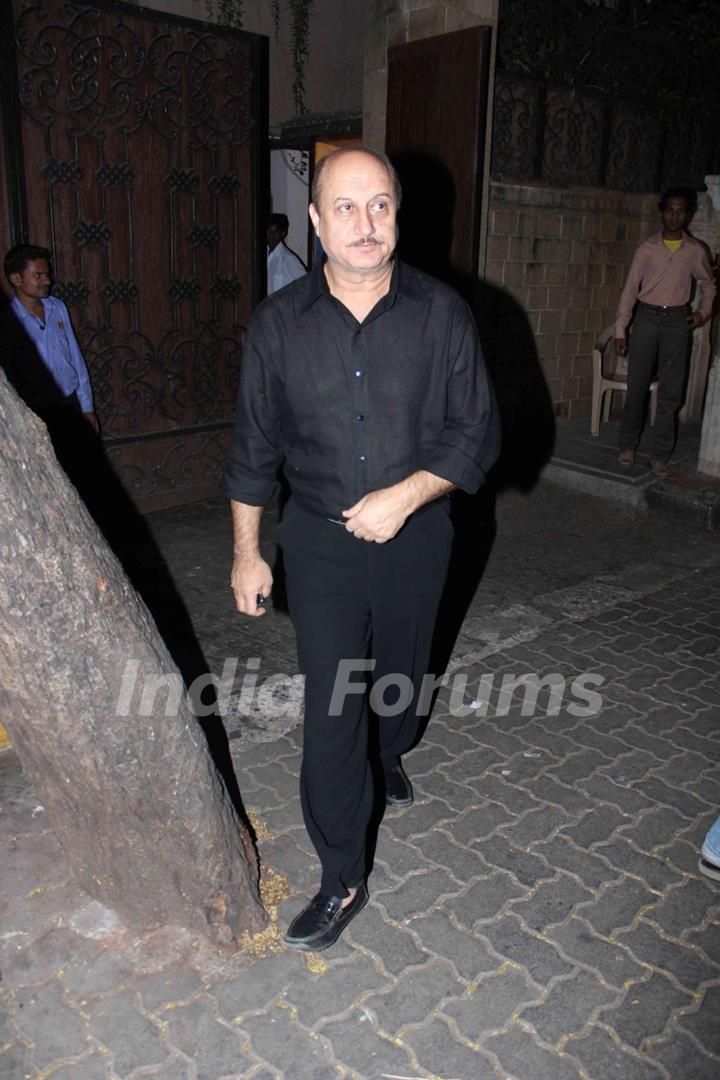 Anupam Kher grace Jacky Bhagnani's Birthday Party