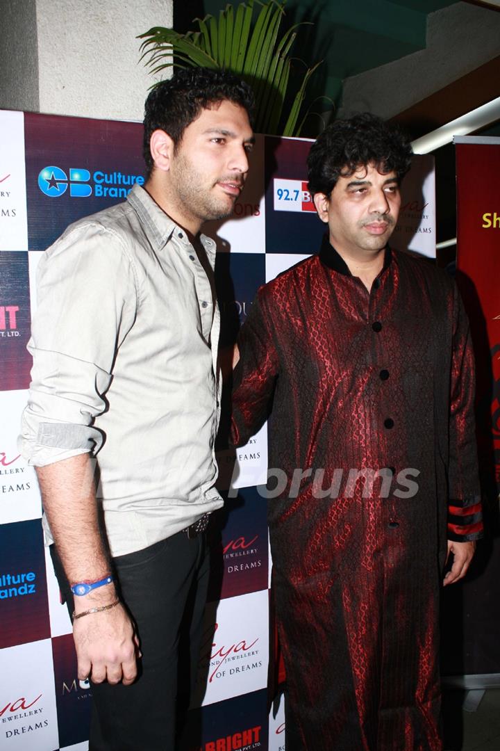 Yuvraj Singh at fashion event