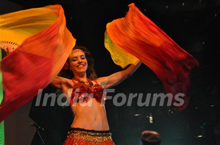 Celebs performing at Seduction 2012 for New Year Eve at Hotel Sahara Star in Mumbai