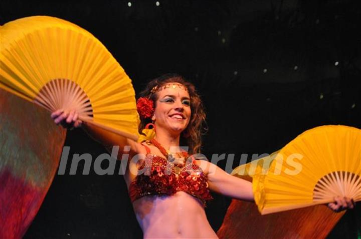 Celebs performing at Seduction 2012 for New Year Eve at Hotel Sahara Star in Mumbai