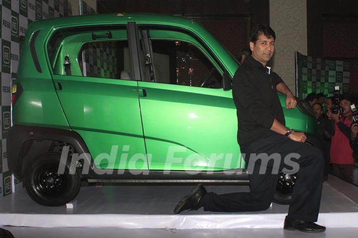 Bajaj Auto MD Rajiv Bajaj launched RE60 car in New Delhi