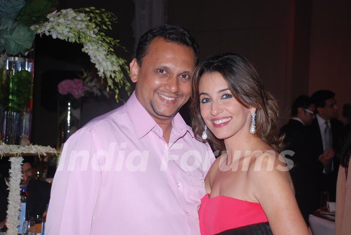 Manish Chheda with Perizaad Zorabian Irani