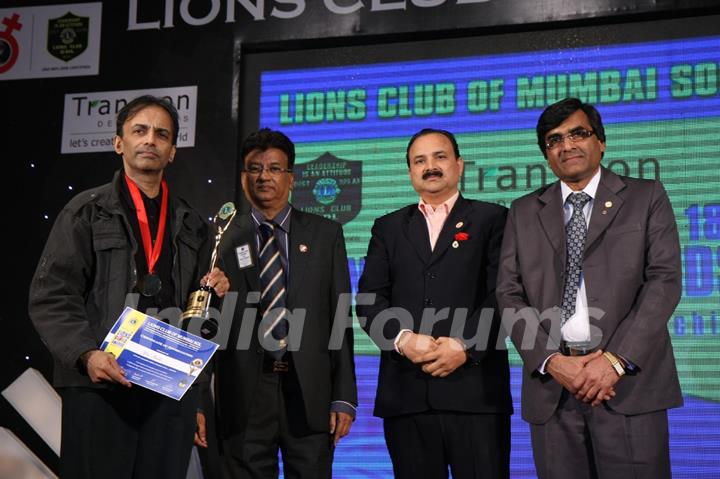 Celeba at 18th LIONS GOLD AWARDS at Bhaidas Hall in Mumbai