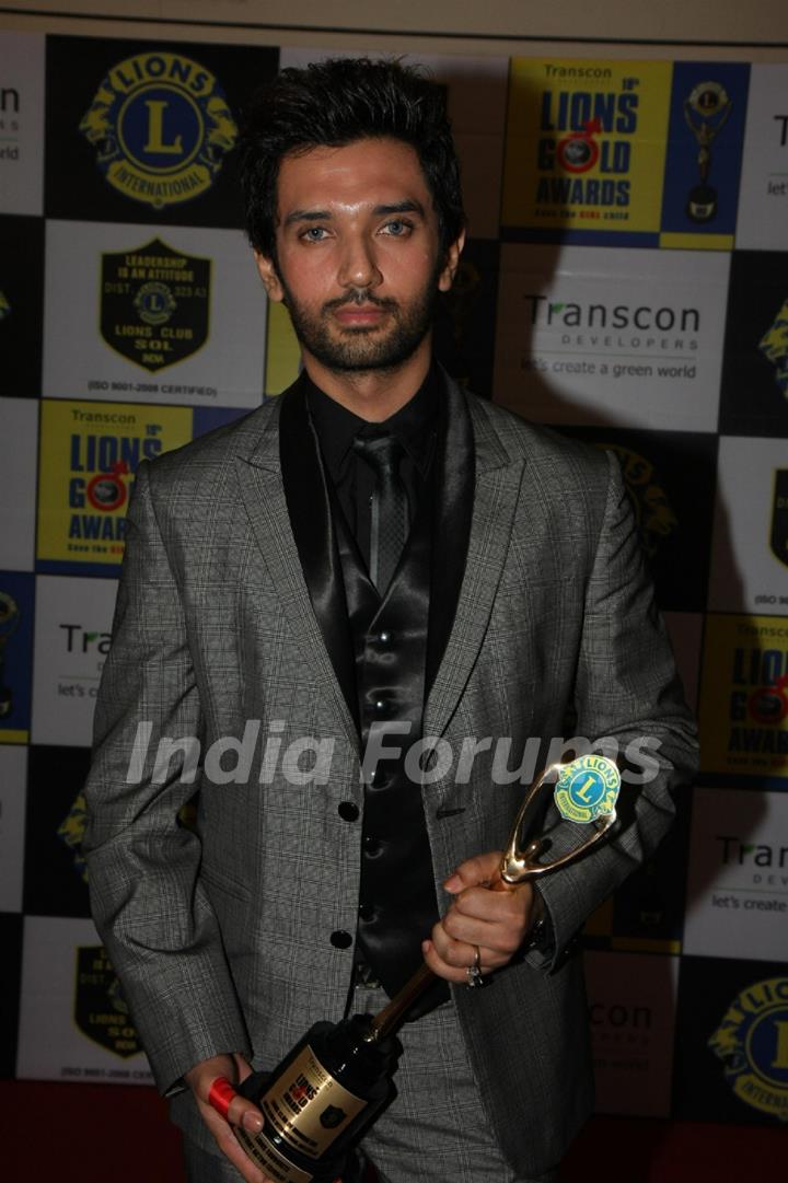 Chirag Paswan at 18th LIONS GOLD AWARDS at Bhaidas Hall in Mumbai