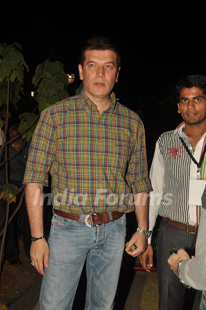 Aditya Pancholi attending &quot;Lohri Di Raat&quot; festival in Mumbai