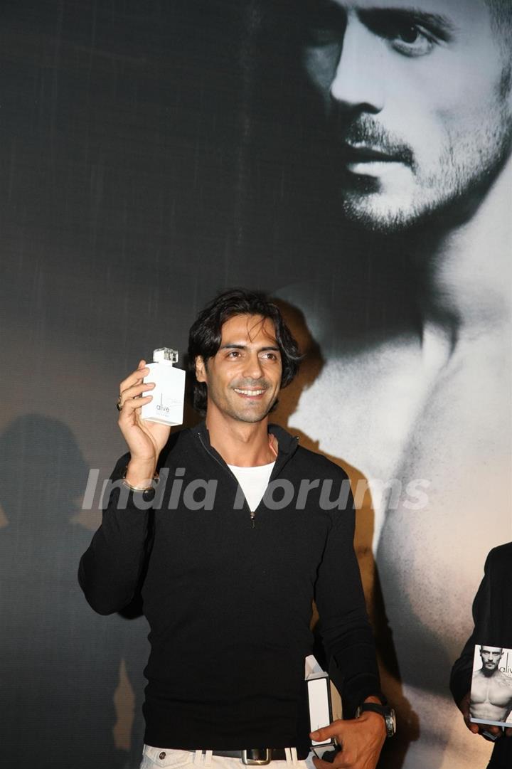 Arjun Rampal 'Alive Perfume' launch at Aurus in Mumbai