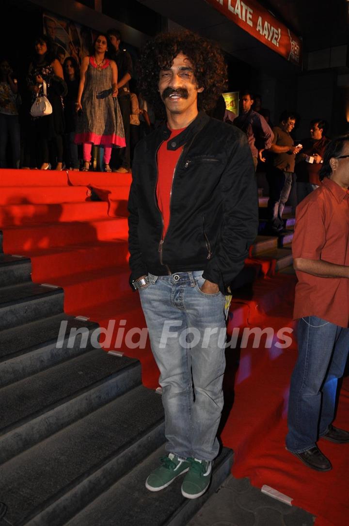 Makrand Deshpande at Premiere of film &quot;Chaalis Chauraasi&quot; in Cinemax, Mumbai