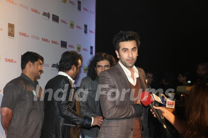 Ranbir Kapoor at 57th Filmfare Awards 2011 Nominations Party at Hotel Hyatt Regency in Mumbai