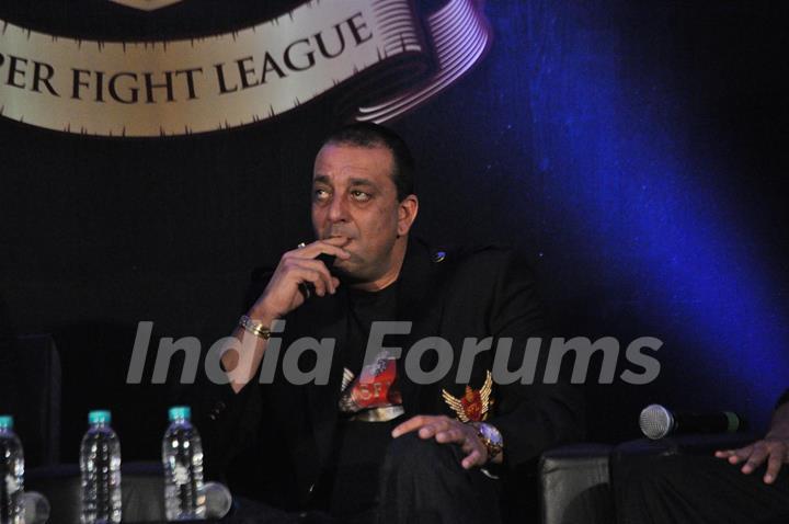 Sanjay Dutt launch Super Fight League 'SFL' at Novotel Hotel