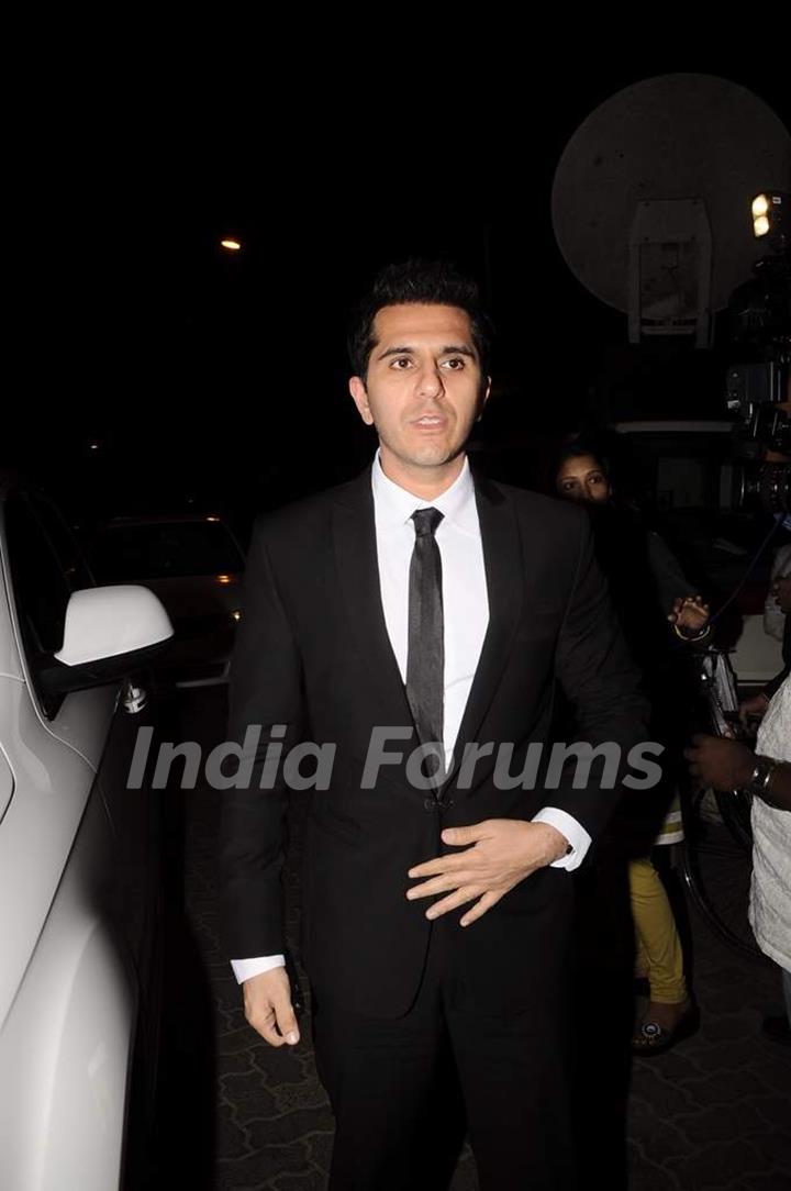 Ritesh Sidhwani at Parmeshwar Godrej's party for Hollywood talk show host Oprah Winfrey in Mumbai