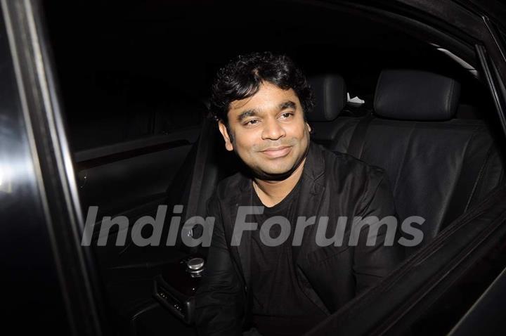 A.R. Rahman at Parmeshwar Godrej's party for Hollywood talk show host Oprah Winfrey in Mumbai