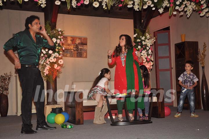 Delnaaz Paul act at launch of TV serial 'Kya Huaa Tera Vaada' on Sony TV at Hotel JW Marriott