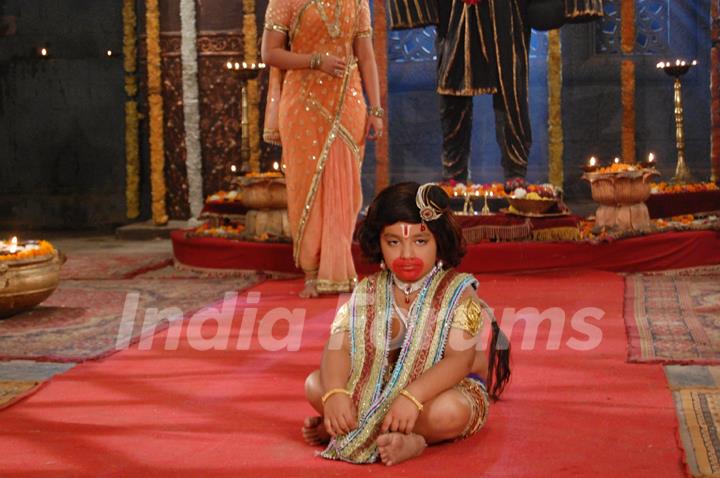 Raj Bhanushali as Bal Hanuman in Jai Jai Jai Bajrangbali