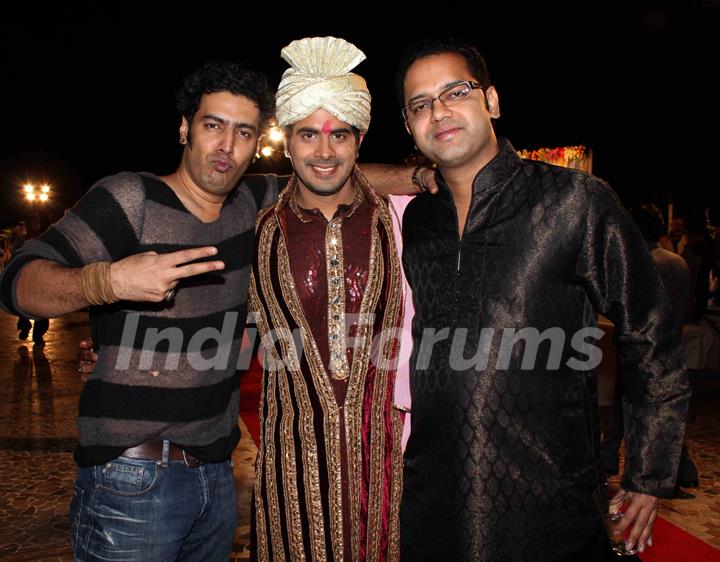 Rahul Mahajan grace Kaishav Arora wedding reception in Mumbai