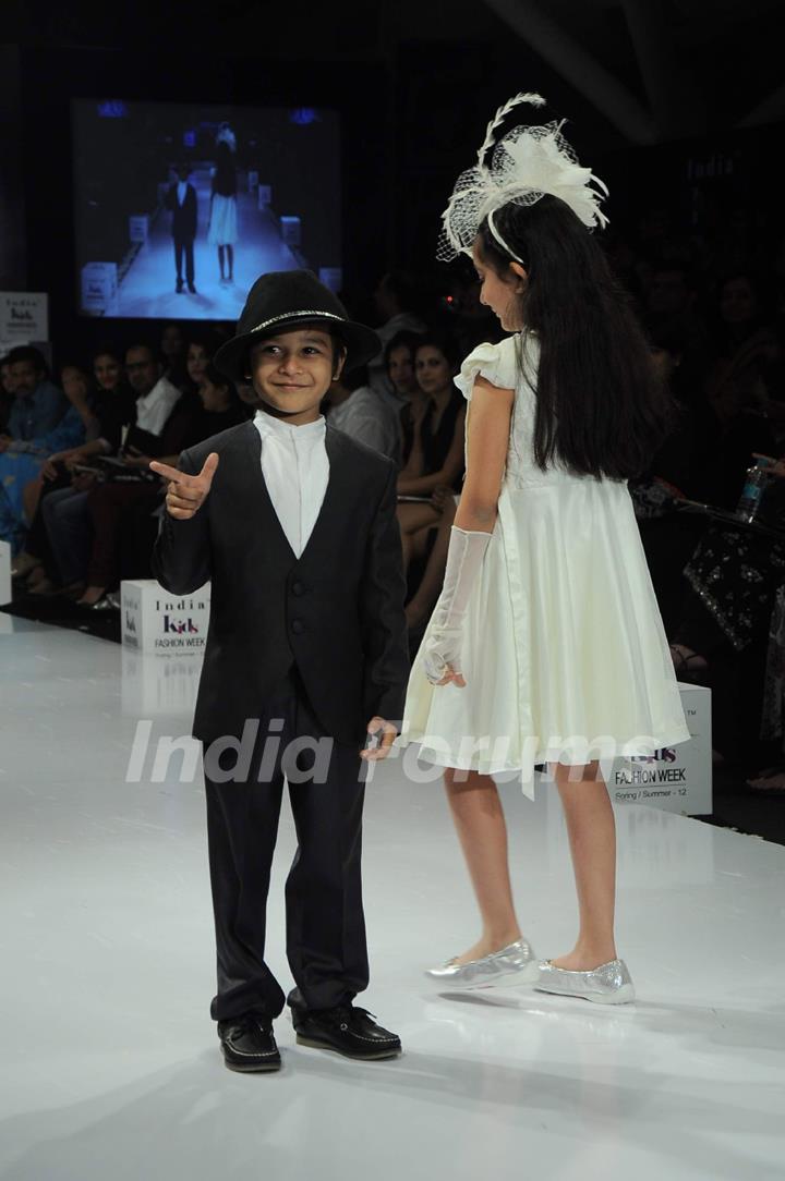 Kids walk for Kidology on Day 3 at India Kids Fashion Show