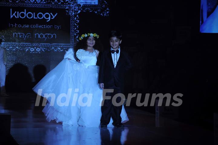 Kids walk for Kidology on Day 3 at India Kids Fashion Show