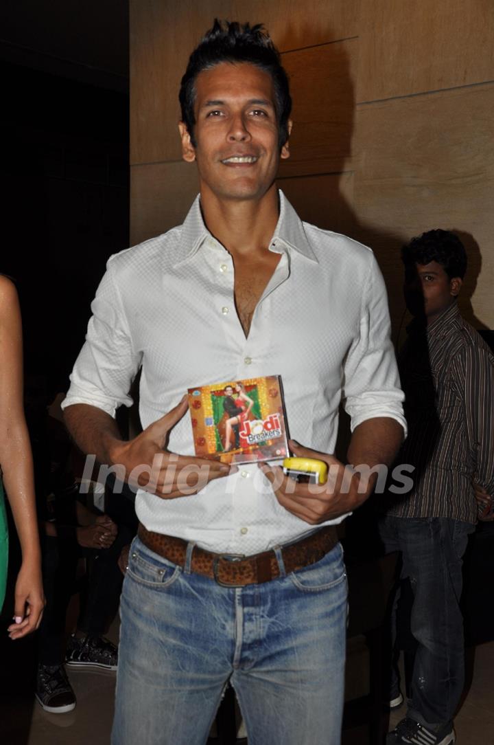 Milind Soman at Music launch of movie 'Jodi Breakers' at Goregaon