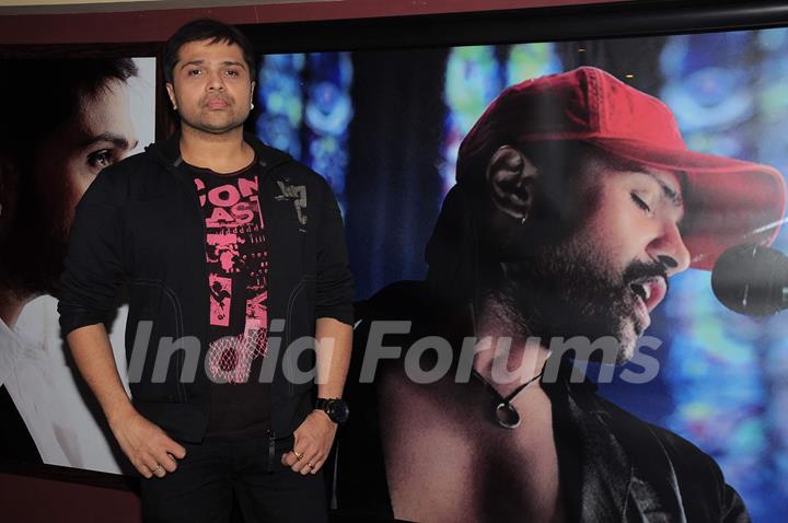 Himesh Reshammiya record a song at MHADA