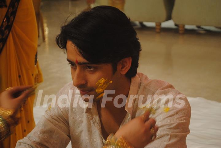 Haldi ceremony of Anant in tvshow Navya