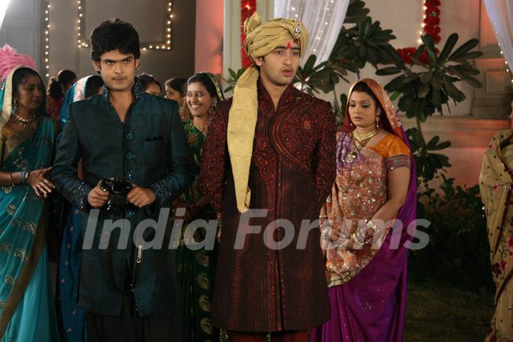 Still scene from tv show Navya