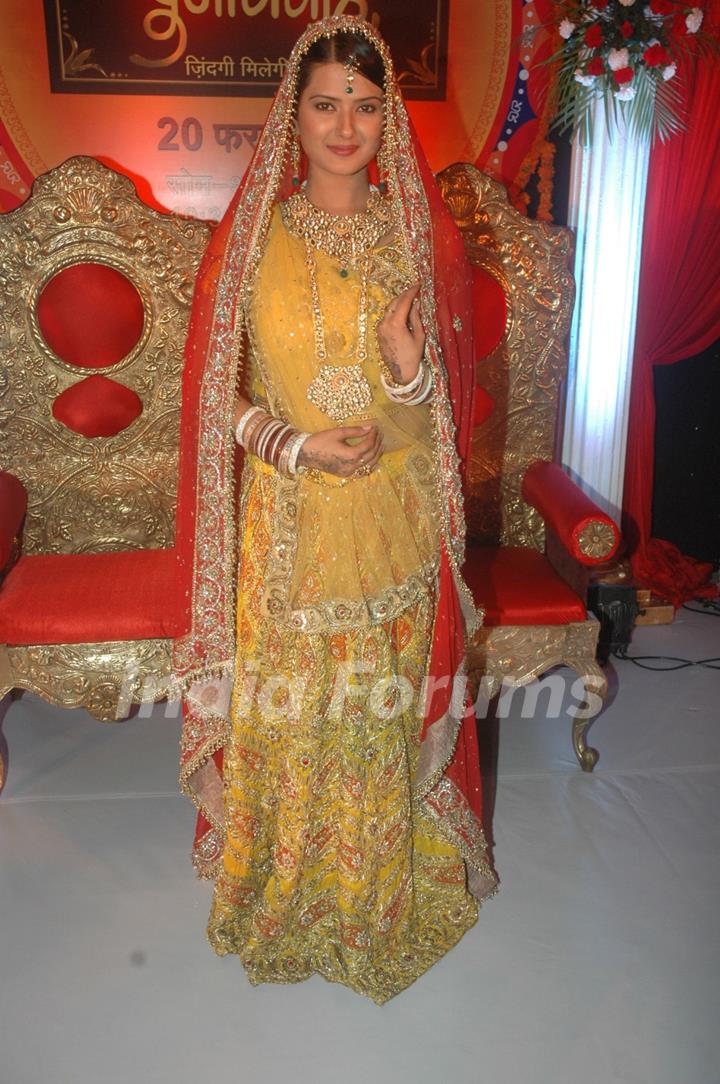 Kratika Sengar at ZEE TV Punar Vivah serial launch at Westin Hotel