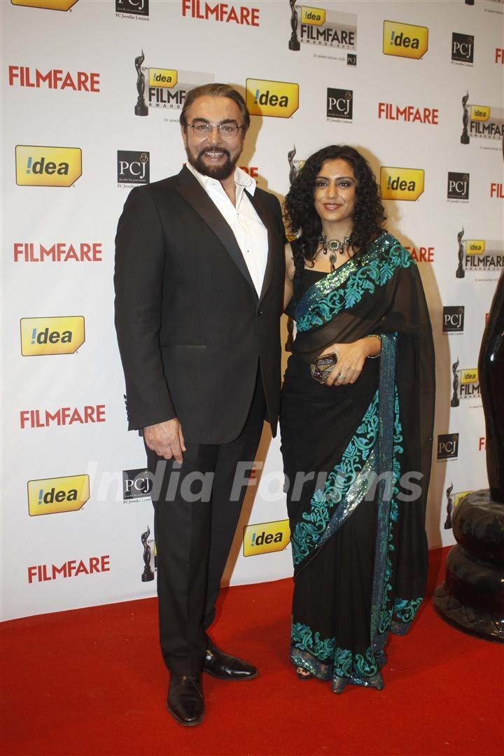 Kabir Bedi at 57th Idea Filmfare Awards 2011