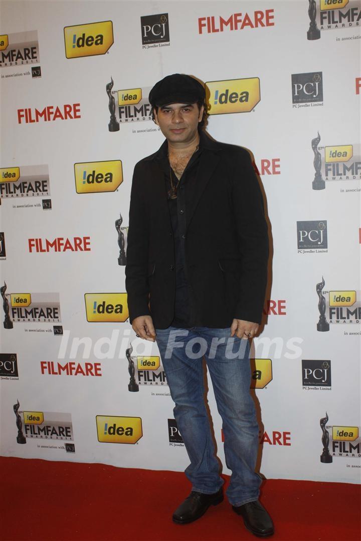 Mohit Chaauhan at 57th Idea Filmfare Awards 2011