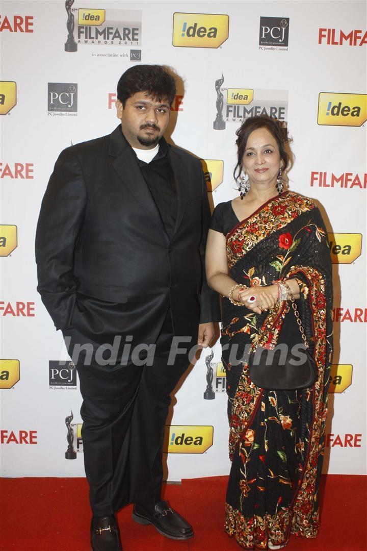 Smita Thackarey at 57th Idea Filmfare Awards 2011