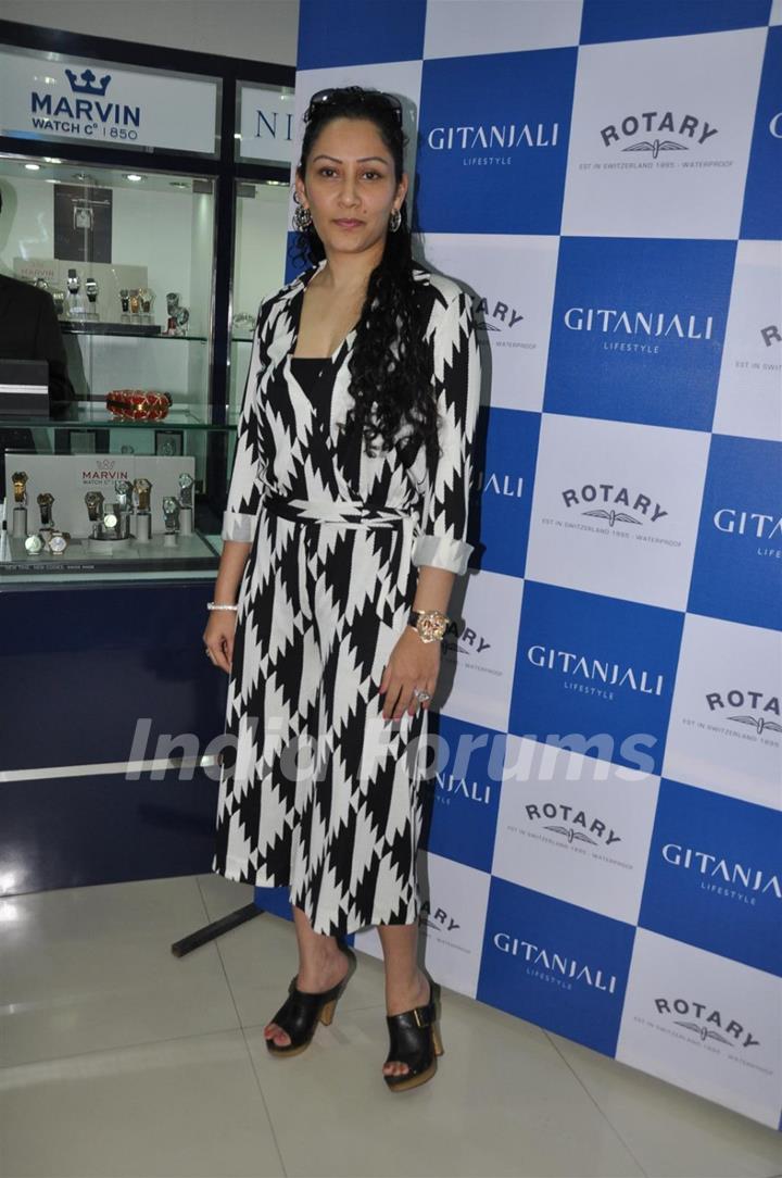 Manyata Dutt launches the iconic Swiss brand Rotary watches at Atria Mall