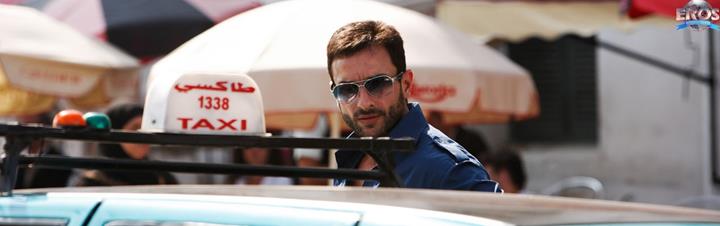 Saif Ali Khan in the movie Agent Vinod