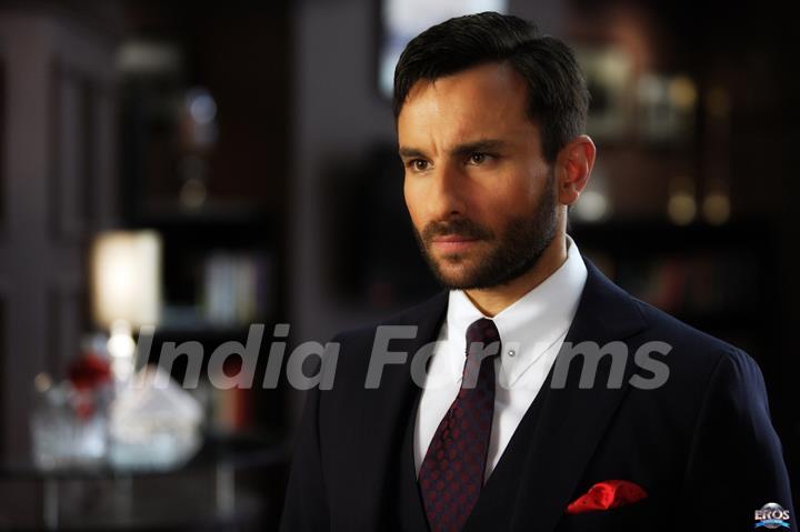 Saif Ali Khan in the movie Agent Vinod