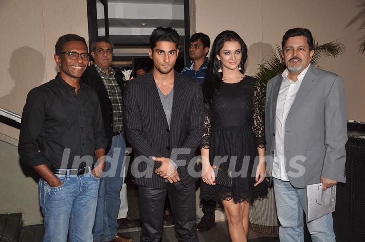 Prateik Babbar & Amy Jackson at press meet of 'Ek Deewana Tha'