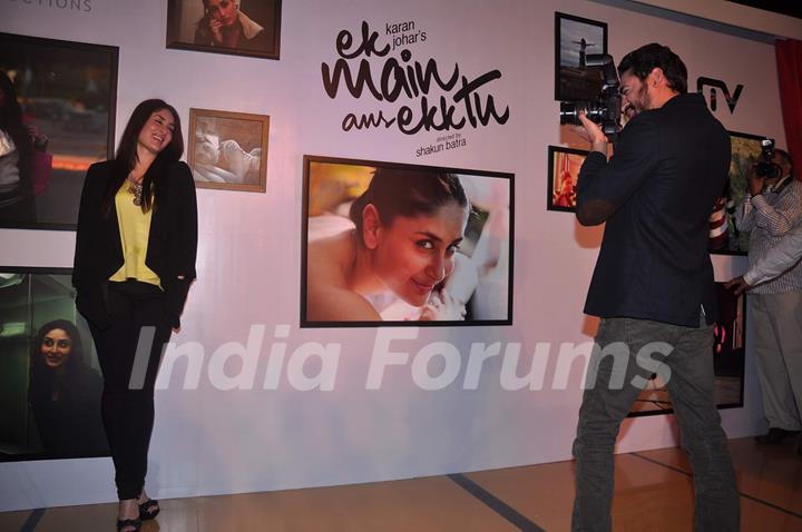 Imran Khan & Kareena Kapoor at Press meet of movie 'Ek Main Aur Ekk Tu'