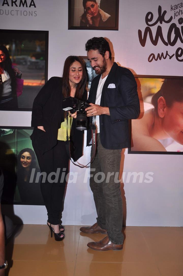 Imran Khan & Kareena Kapoor at Press meet of movie 'Ek Main Aur Ekk Tu'