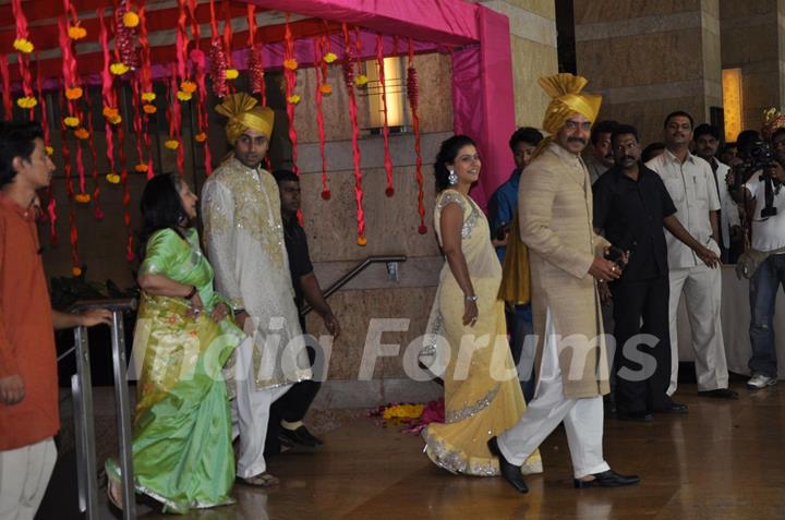 Ajay & Kajol Devgn, Jaya & Abhishek Bachchan grace Ritesh Deshmukh & Genelia Dsouza wedding bash