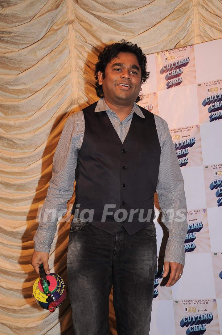 A.R. Rahman at National College festival in Bandra, Mumbai