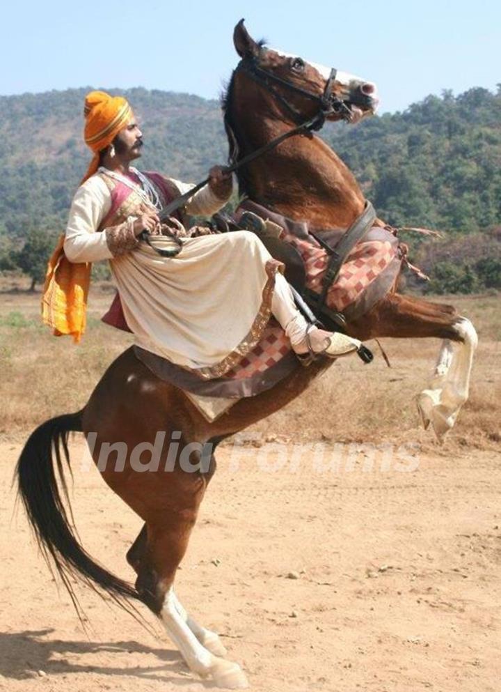 Mandar Jadhav as Sambhaji in Veer Shivaji