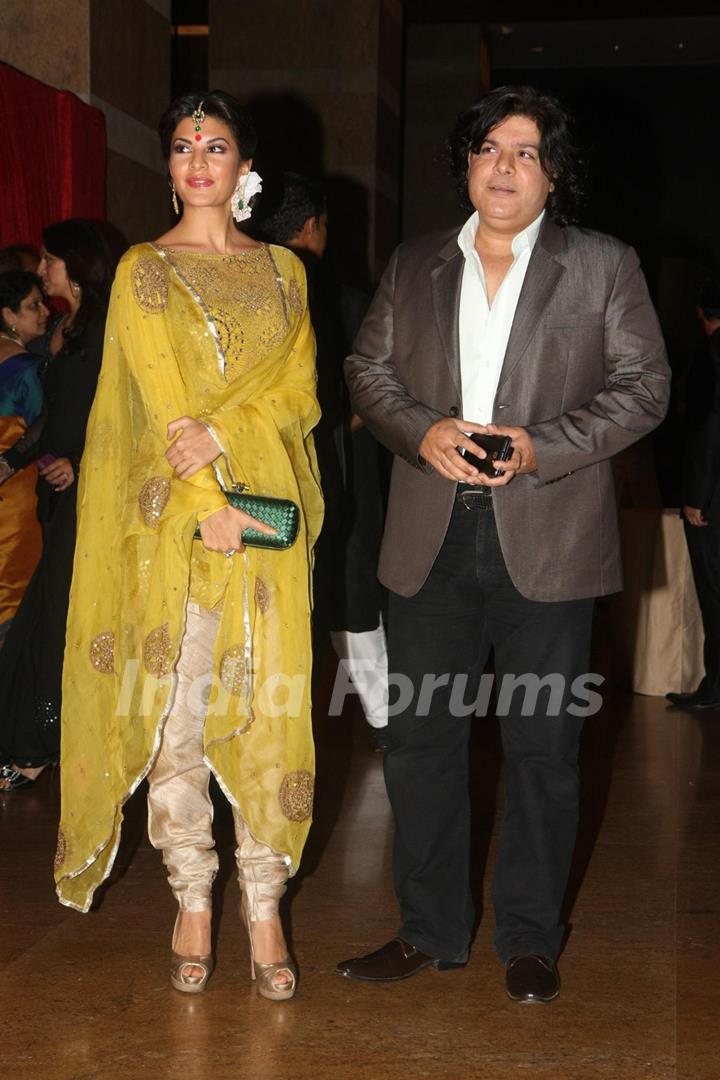 Sajid Khan & Jacqueline grace Ritesh Deshmukh & Genelia Dsouza wedding reception in Mumbai