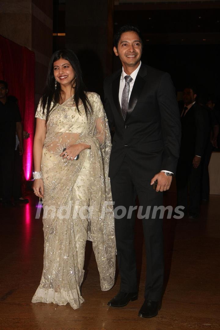 Shreyas Talpade grace Ritesh Deshmukh & Genelia Dsouza wedding reception in Mumbai