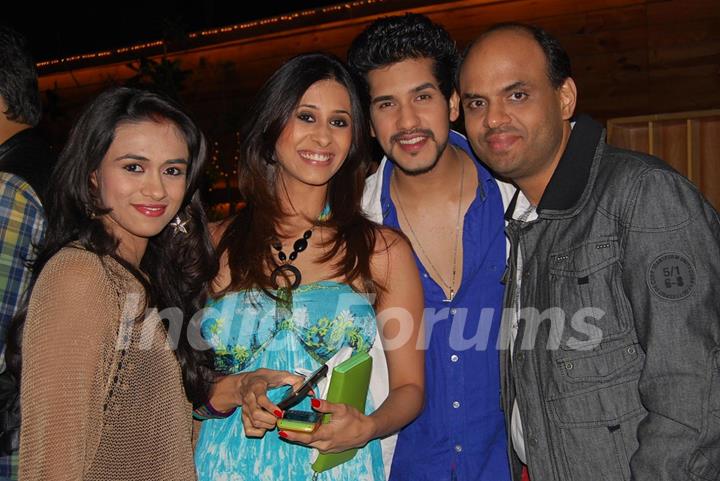 Prerna Wanvari, Kishwar Merchant, Suyesh and Sandeep at Ye Rishta Kya Kehlata Hai 800 episodes