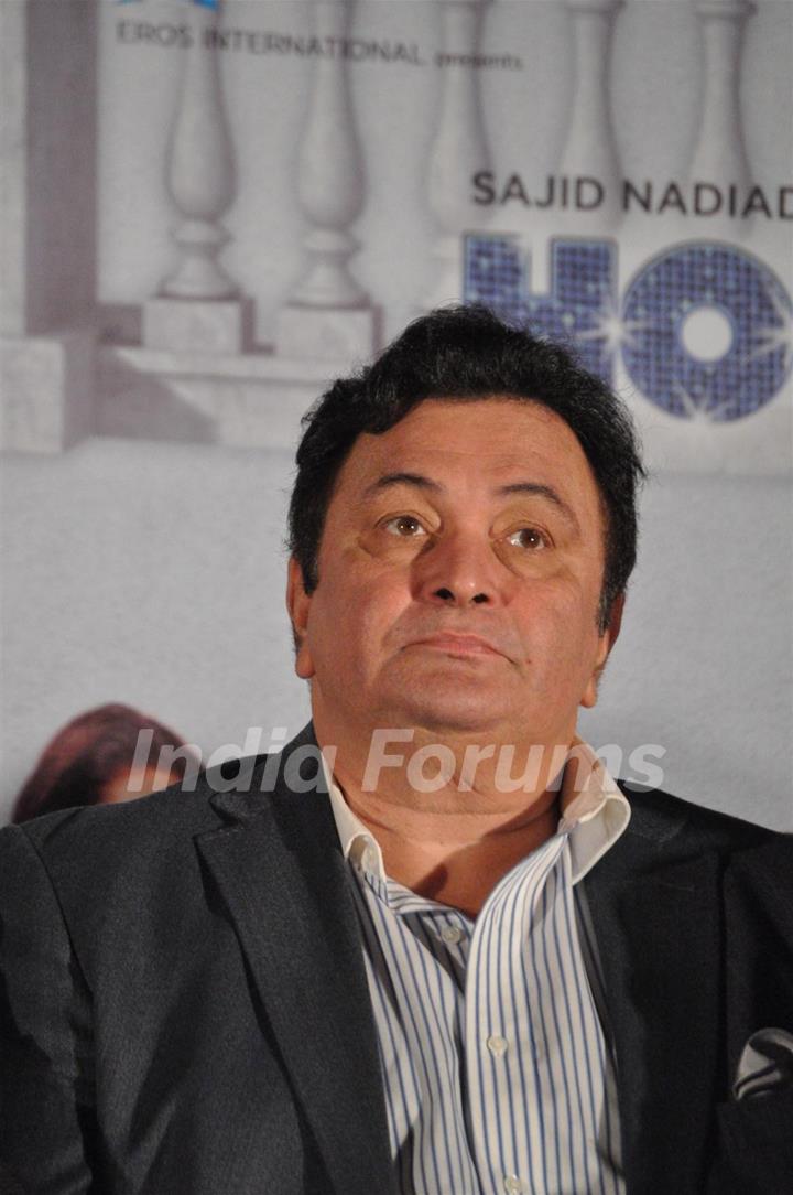 Rishi Kapoor at First look launch of 'Housefull 2'